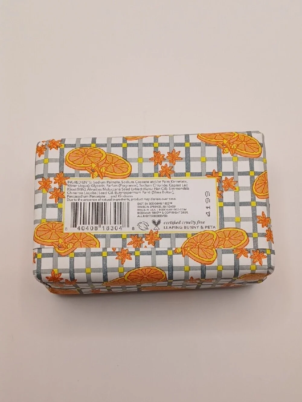 Beekman 1802 Spiced Orange Goat Milk Soap 9 oz.